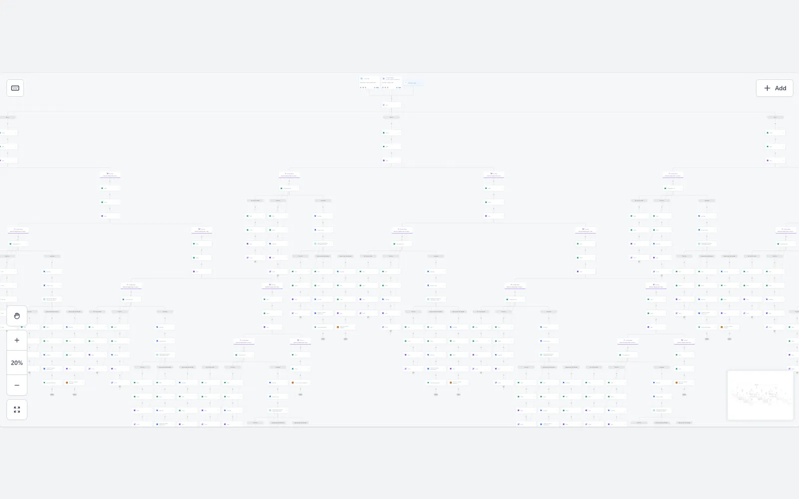 Large GoHighLevel follow up workflow for uploaded contact lists